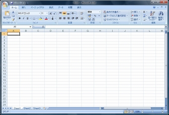 Excel2007の画面